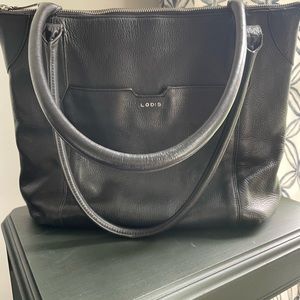 Lodis Black Leather Purse ~Preowned~ Great Condition!